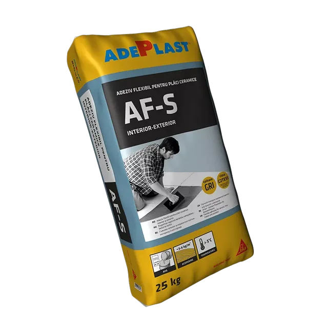 Клей для плитки білий Sika Adeplast AF-S White C2TES1 25 кг