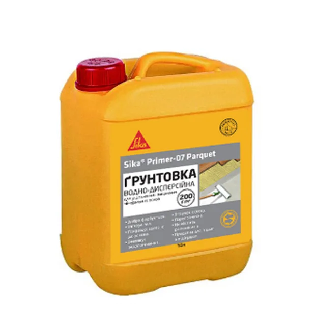 Грунтовка дисперсійна для паркету SikaPrimer®-07 Parquet, 10 кг