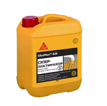 Суперпластифікатор для бетону і розчину SikaPlast-520, 1 кг